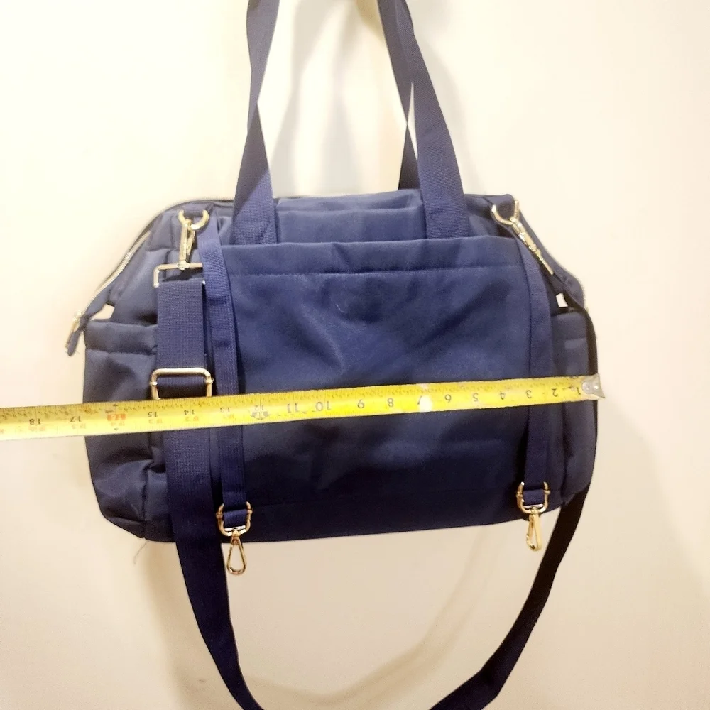 Fisher price Blue Quilted Handbag Diaper bag